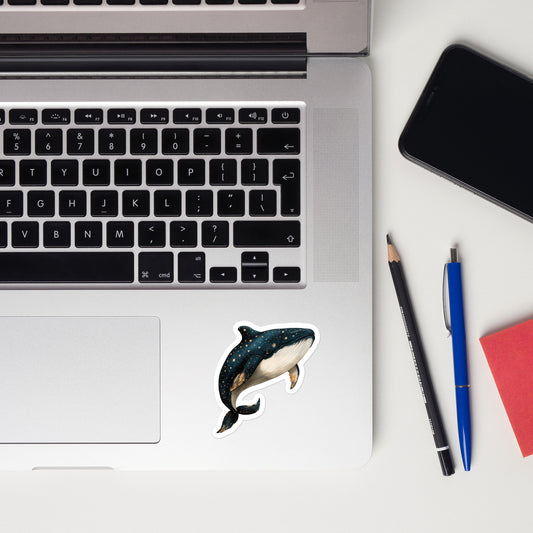 The Celestial Whale Sticker
